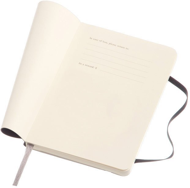 Еженедельник Moleskine CLASSIC WKNT POCKET SOFT, A6, черный