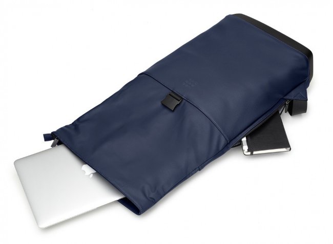 Рюкзак Moleskine Rolltop Classic, синий сапфир Рюкзак Moleskine Rolltop Classic, синий сапфир