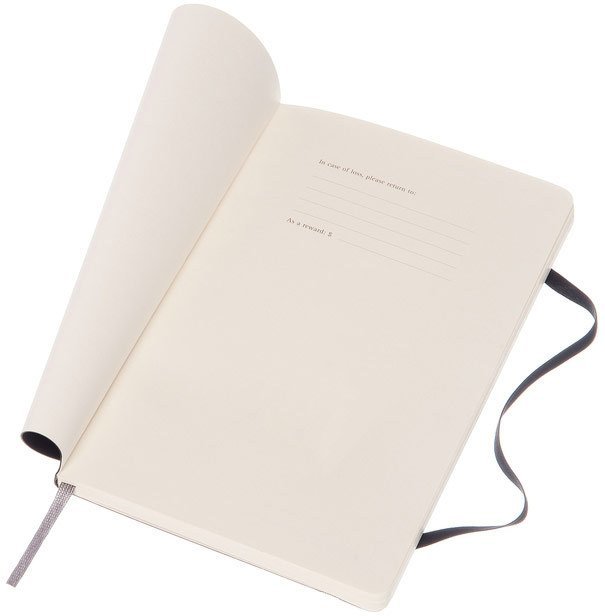 Еженедельник Moleskine CLASSIC WKNT LARGE SOFT, A5, черный