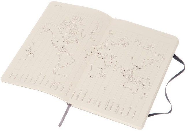 Еженедельник Moleskine CLASSIC WKNT LARGE SOFT, A5, черный