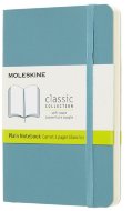 Блокнот Moleskine CLASSIC SOFT Pocket, нелинованный, голубой