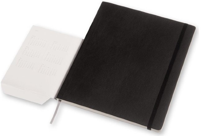 Еженедельник Moleskine CLASSIC WKNT XLARGE SOFT, A4, черный Еженедельник Moleskine CLASSIC WKNT XLARGE SOFT, A4, черный