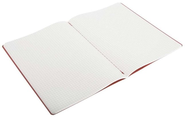 Блокнот Moleskine CAHIER JOURNAL XLarge, клетка, клюквенный (3шт)