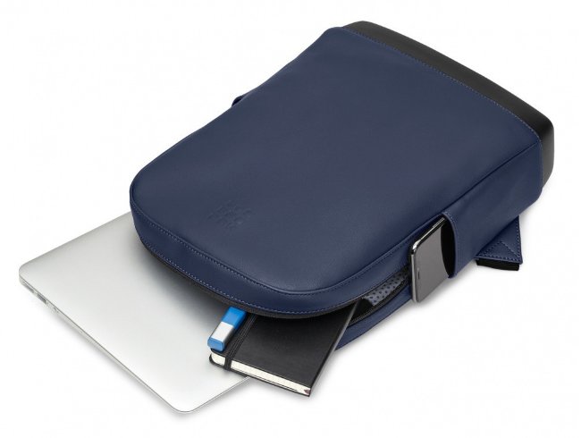 Рюкзак Moleskine Classic 27x36x9 см, синий сапфир