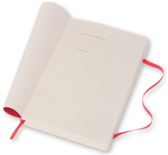 Ежедневник Moleskine CLASSIC DAILY LARGE SOFT, A5, красный Ежедневник Moleskine CLASSIC DAILY LARGE SOFT, A5, красный