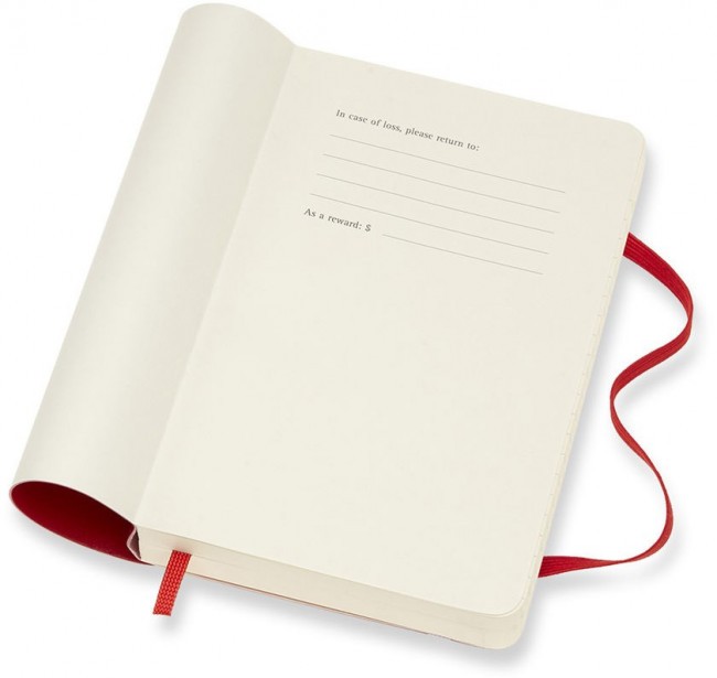 Ежедневник Moleskine CLASSIC SOFT Pocket 90x140мм 400стр. мягкая обложка красный Ежедневник Moleskine CLASSIC SOFT Pocket 90x140мм 400стр. мягкая обложка красный