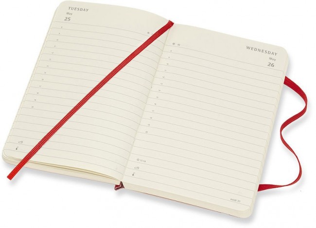 Ежедневник Moleskine CLASSIC SOFT Pocket 90x140мм 400стр. мягкая обложка красный Ежедневник Moleskine CLASSIC SOFT Pocket 90x140мм 400стр. мягкая обложка красный
