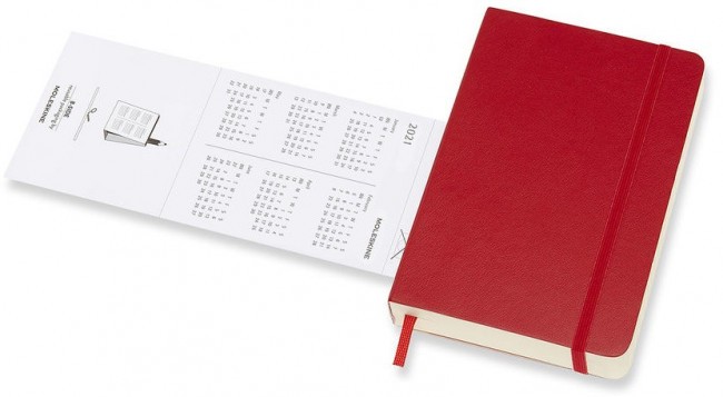 Ежедневник Moleskine CLASSIC SOFT Pocket 90x140мм 400стр. мягкая обложка красный Ежедневник Moleskine CLASSIC SOFT Pocket 90x140мм 400стр. мягкая обложка красный