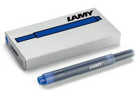 Картридж для перьевых ручек Lamy T10, синий, 5 шт