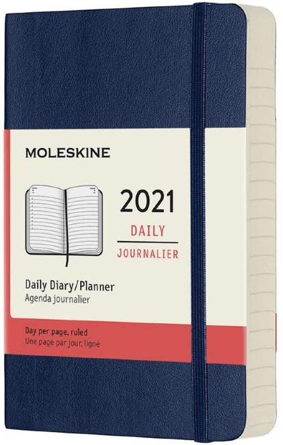 Ежедневник Moleskine CLASSIC SOFT Pocket 90x140мм 400стр. мягкая обложка синий сапфир Ежедневник Moleskine CLASSIC SOFT Pocket 90x140мм 400стр. мягкая обложка синий сапфир