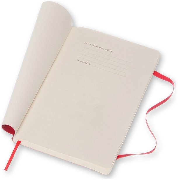 Еженедельник Moleskine CLASSIC WKNT LARGE SOFT, A5, красный Еженедельник Moleskine CLASSIC WKNT LARGE SOFT, A5, красный