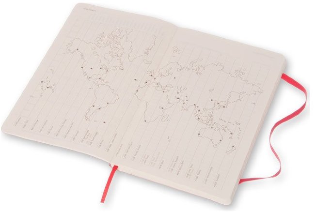 Еженедельник Moleskine CLASSIC WKNT LARGE SOFT, A5, красный Еженедельник Moleskine CLASSIC WKNT LARGE SOFT, A5, красный