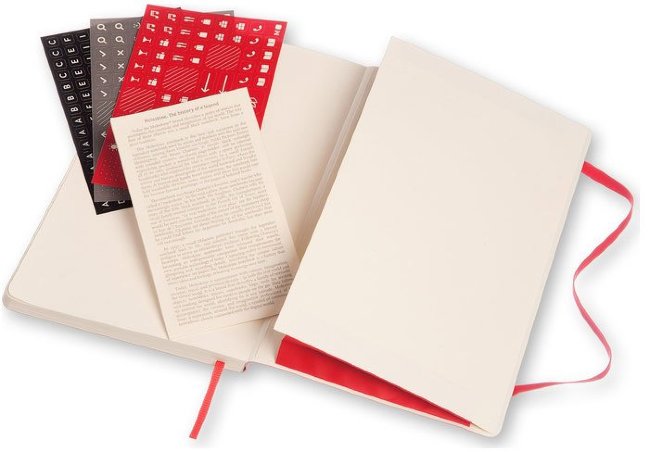 Еженедельник Moleskine CLASSIC WKNT LARGE SOFT, A5, красный Еженедельник Moleskine CLASSIC WKNT LARGE SOFT, A5, красный