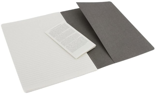 Блокнот Moleskine CAHIER JOURNAL XLarge, линейка, серый (3шт) Блокнот Moleskine CAHIER JOURNAL XLarge, линейка, серый (3шт)