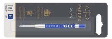 Стержень гелевый для шариковых ручек Parker Quink GEL Z05, синий, M (средний)