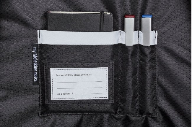 Рюкзак Moleskine Metro 31x42x10 см, черный Рюкзак Moleskine Metro 31x42x10 см, черный