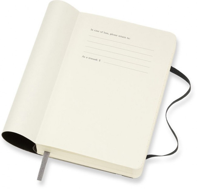 Ежедневник Moleskine CLASSIC SOFT Pocket 90x140мм 400стр. мягкая обложка черный Ежедневник Moleskine CLASSIC SOFT Pocket 90x140мм 400стр. мягкая обложка черный