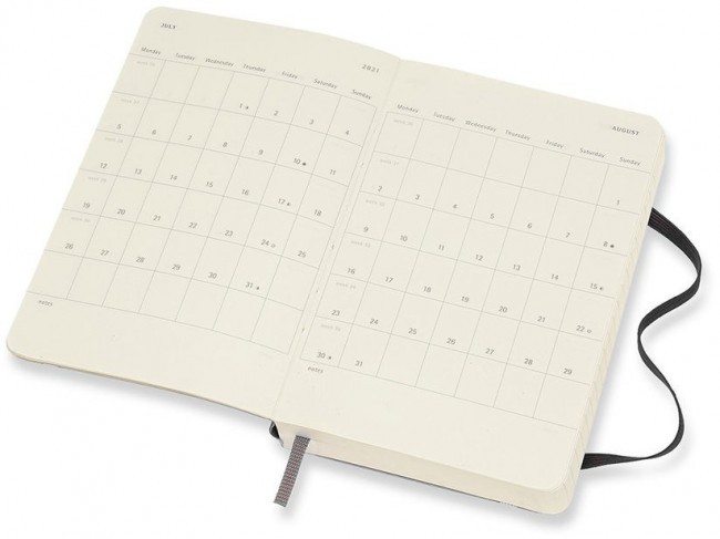 Ежедневник Moleskine CLASSIC SOFT Pocket 90x140мм 400стр. мягкая обложка черный Ежедневник Moleskine CLASSIC SOFT Pocket 90x140мм 400стр. мягкая обложка черный