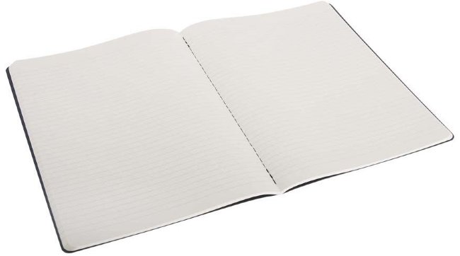 Блокнот Moleskine CAHIER JOURNAL XLarge, линейка, синий индиго (3шт)