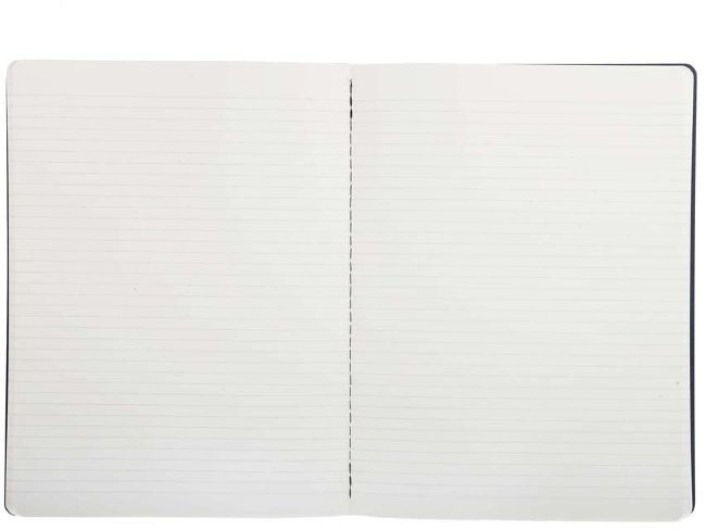 Блокнот Moleskine CAHIER JOURNAL XLarge, линейка, синий индиго (3шт)