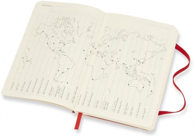 Еженедельник Moleskine CLASSIC SOFT WKNT Pocket 90x140мм 144стр. мягкая обложка красный Еженедельник Moleskine CLASSIC SOFT WKNT Pocket 90x140мм 144стр. мягкая обложка красный