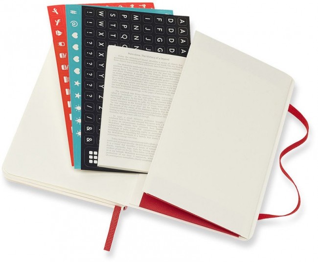 Еженедельник Moleskine CLASSIC SOFT WKNT Pocket 90x140мм 144стр. мягкая обложка красный Еженедельник Moleskine CLASSIC SOFT WKNT Pocket 90x140мм 144стр. мягкая обложка красный