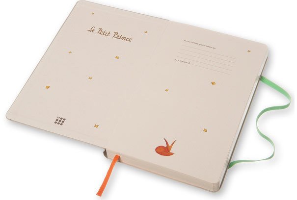 Ежедневник Moleskine LE PETIT PRINCE DAILY LG, A5, светло-серый