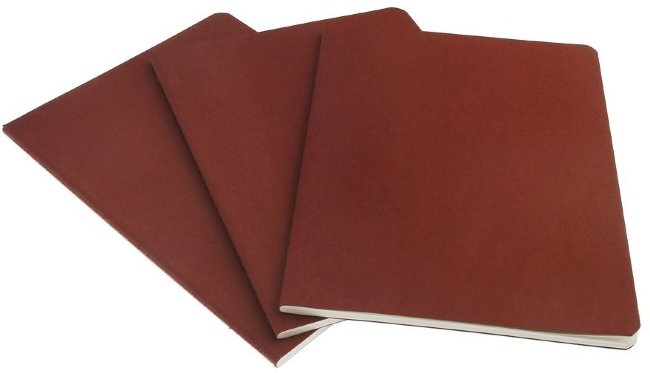 Блокнот Moleskine CAHIER JOURNAL XLarge, нелинованный, клюквенный (3шт) Блокнот Moleskine CAHIER JOURNAL XLarge, нелинованный, клюквенный (3шт)