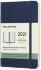 Еженедельник Moleskine CLASSIC SOFT WKNT Pocket 90x140мм 144стр. мягкая обложка синий сапфир