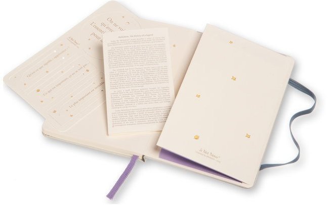 Еженедельник Moleskine LE PETIT PRINCE WKNT PC, A6, светло-серый