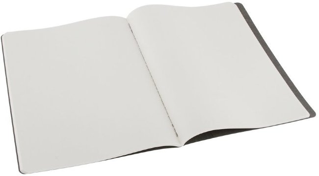 Блокнот Moleskine CAHIER JOURNAL XLarge, нелинованный, серый (3шт)