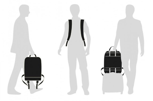 Рюкзак Moleskine Metro 31x42x10 см, оранжево-желтый Рюкзак Moleskine Metro 31x42x10 см, оранжево-желтый