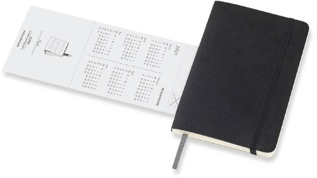 Еженедельник Moleskine CLASSIC SOFT WKNT Pocket 90x140мм 144стр. мягкая обложка черный Еженедельник Moleskine CLASSIC SOFT WKNT Pocket 90x140мм 144стр. мягкая обложка черный
