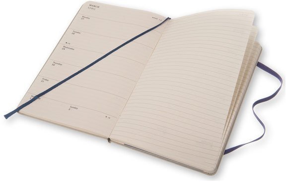 Еженедельник Moleskine LE PETIT PRINCE WKNT LG, A5, светло-серый