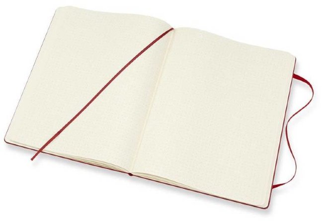 Блокнот Moleskine CLASSIC XLarge, пунктир, красный Блокнот Moleskine CLASSIC XLarge, пунктир, красный