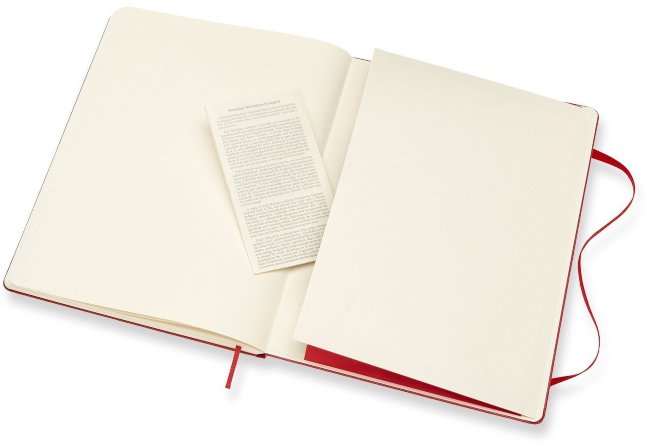 Блокнот Moleskine CLASSIC XLarge, пунктир, красный Блокнот Moleskine CLASSIC XLarge, пунктир, красный