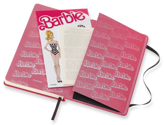 Блокнот Moleskine Limited Edition BARBIE Pocket, линейка Logo Блокнот Moleskine Limited Edition BARBIE Pocket, линейка Logo