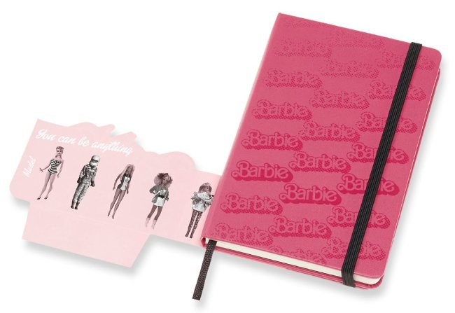Блокнот Moleskine Limited Edition BARBIE Pocket, линейка Logo Блокнот Moleskine Limited Edition BARBIE Pocket, линейка Logo