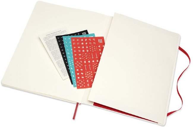 Еженедельник Moleskine CLASSIC SOFT WKNT XL 190х250мм 144стр. мягкая обложка красный Еженедельник Moleskine CLASSIC SOFT WKNT XL 190х250мм 144стр. мягкая обложка красный