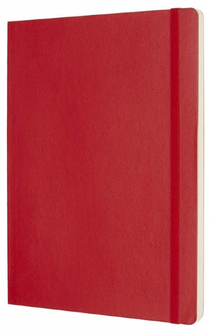 Блокнот Moleskine CLASSIC SOFT, пунктир, красный