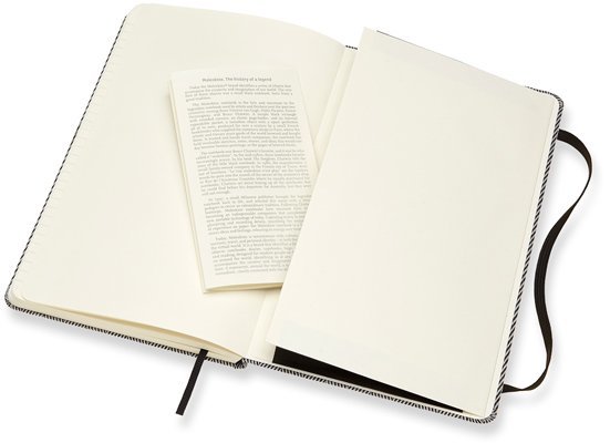 Блокнот Moleskine Limited Edition BLEND Large, линейка, черный