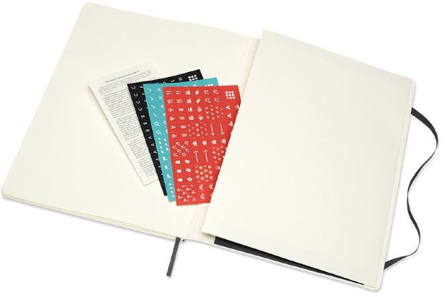 Еженедельник Moleskine CLASSIC SOFT WKNT XL 190х250мм 144стр. мягкая обложка черный Еженедельник Moleskine CLASSIC SOFT WKNT XL 190х250мм 144стр. мягкая обложка черный