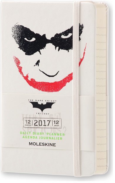 Ежедневник Moleskine BATMAN, A6, белый Ежедневник Moleskine BATMAN, A6, белый