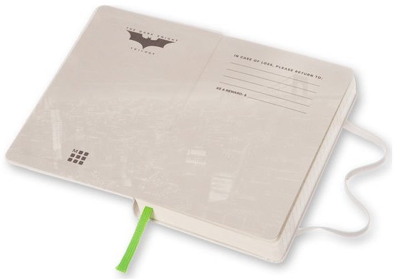 Ежедневник Moleskine BATMAN, A6, белый Ежедневник Moleskine BATMAN, A6, белый