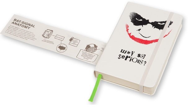 Ежедневник Moleskine BATMAN, A6, белый Ежедневник Moleskine BATMAN, A6, белый