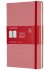 Блокнот Moleskine Limited Edition BLEND Large, линейка, красный