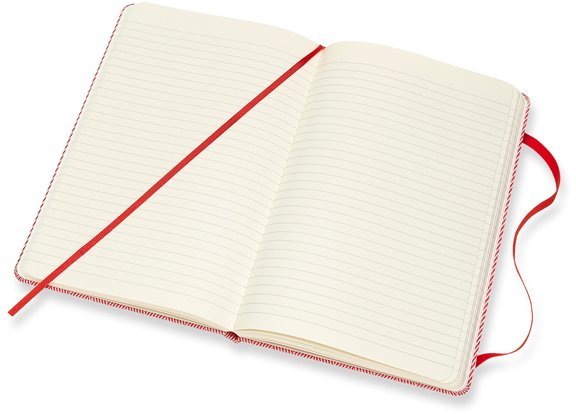 Блокнот Moleskine Limited Edition BLEND Large, линейка, красный