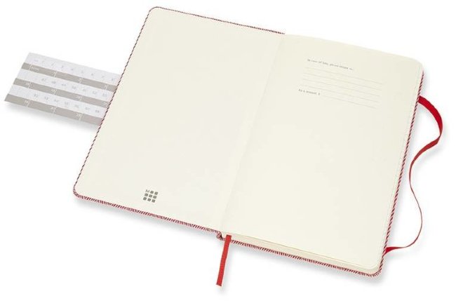 Блокнот Moleskine Limited Edition BLEND Large, линейка, красный