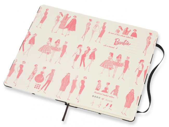 Блокнот Moleskine Limited Edition BARBIE Pocket, линейка коллекционный