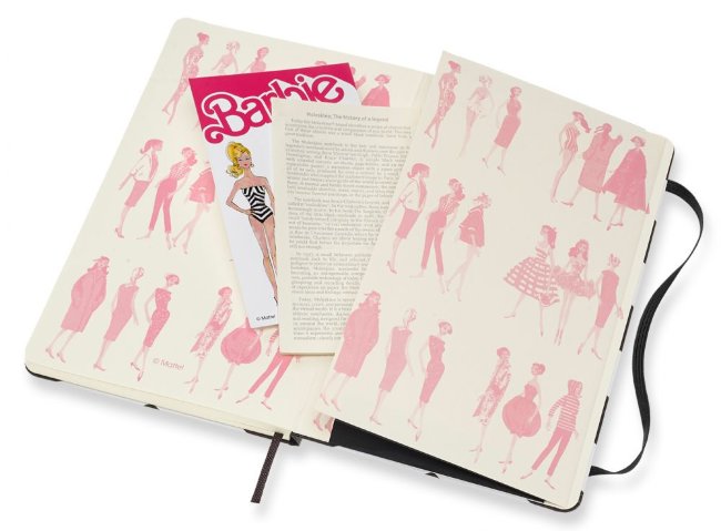 Блокнот Moleskine Limited Edition BARBIE Pocket, линейка коллекционный